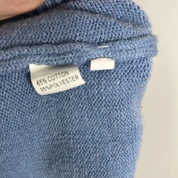 Copper Closet Blue Smiley Face Cropped Tank Top - Size Small - EUC - Picture 8 of 9